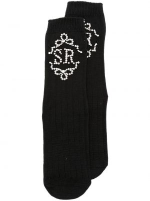 Памучни чорапи Simone Rocha черно