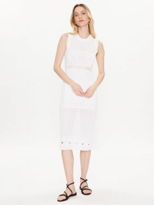 Плетена рокля Liviana Conti бяло