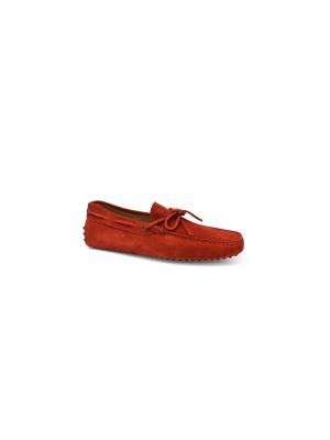 Loafer mit keilabsatz Tod's rot