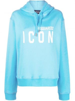 Hoodie Dsquared2 blå