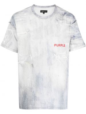 Koszulka z dziurami Purple Brand