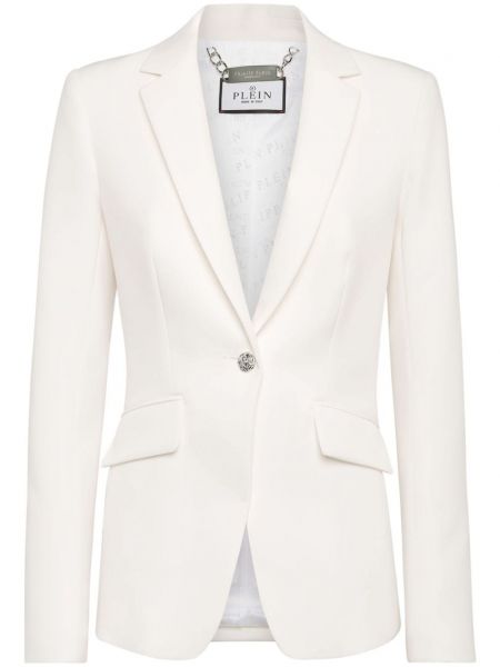 Krystaller blazer Philipp Plein hvid