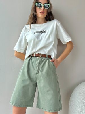 Kratke traper hlače Trend Alaçatı Stili