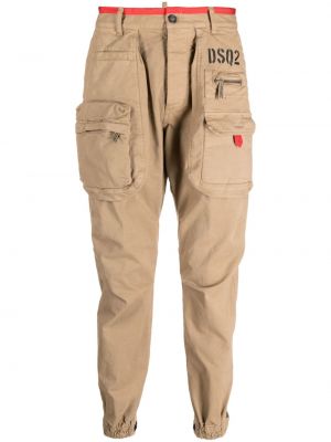Pantalon cargo en coton avec poches Dsquared2
