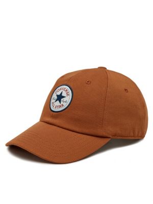 Kepurė su snapeliu Converse ruda