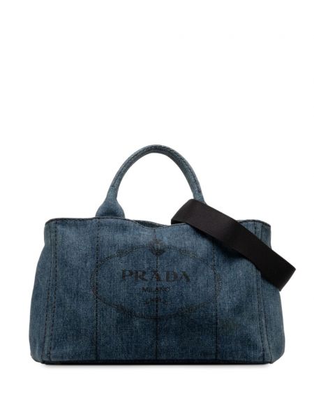 Чанта Prada Pre-owned синьо