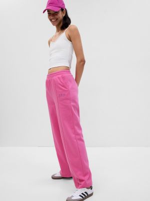 Relaxed спортни панталони Gap розово