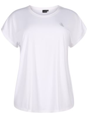 Тениска Active By Zizzi бяло