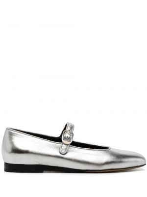 Pantofi din piele Le Monde Beryl argintiu