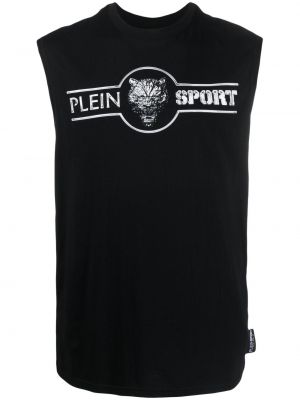 Kokvilnas krekls ar apdruku Plein Sport