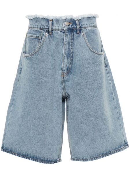 Kratke jeans hlače 3paradis modra