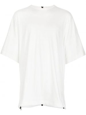 Βαμβακερή μπλούζα με φιόγκο Templa λευκό