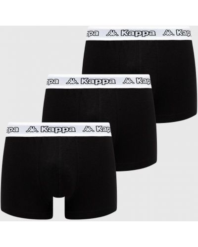 Kappa boxeralsó (3 db) fekete, férfi