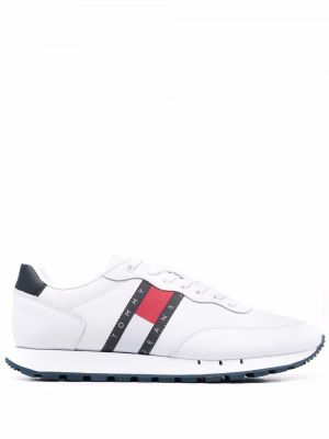 Sneakers con stampa Tommy Jeans bianco