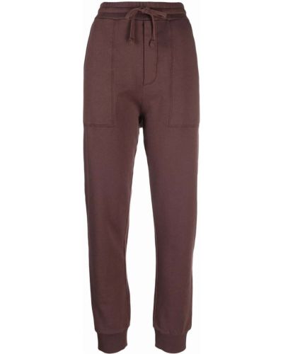 Pantalones de chándal con estampado Nanushka marrón