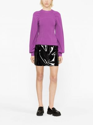 Pullover mit rundem ausschnitt Karl Lagerfeld lila