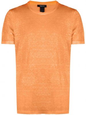 Leinen t-shirt Avant Toi orange