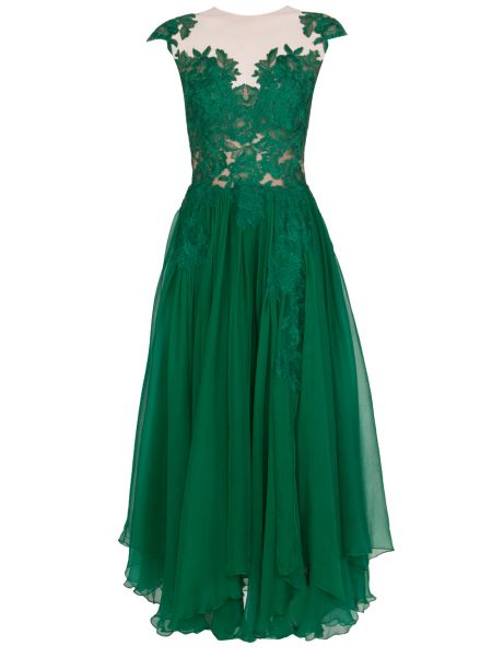 Вечернее платье Rhea Costa - Зеленый