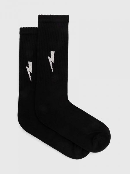 Pamučne čarape Neil Barrett crna
