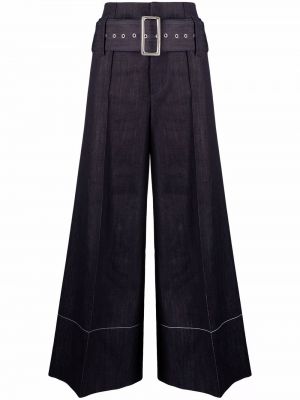 Джинсовые брюки на шпильке 10 Corso Como, синий