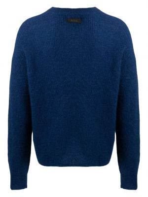 Moherowy sweter chunky Eytys niebieski