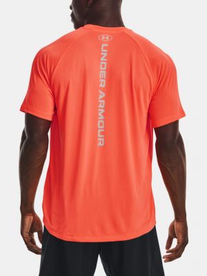 Reflektierende t-shirt Under Armour orange