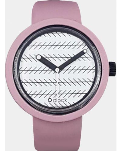 Zegarek O Clock, różowy