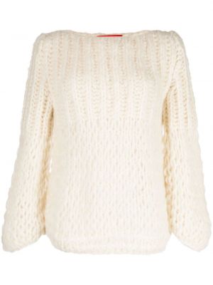 Sweter z kaszmiru chunky Wild Cashmere biały