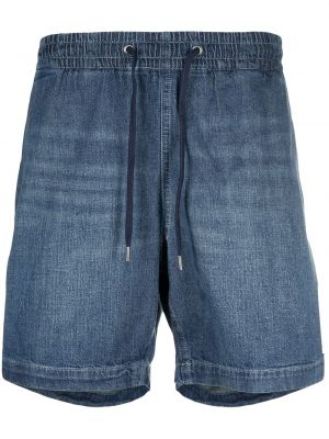 Shorts en jean brodeés Polo Ralph Lauren bleu
