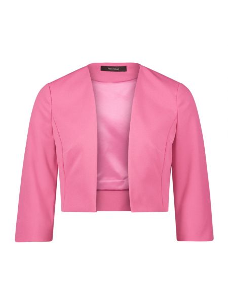 Eleganter krepp blazer Vera Mont pink