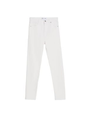 Jeans skinny Bershka blanc