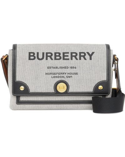 Τσάντα ώμου με σχέδιο Burberry