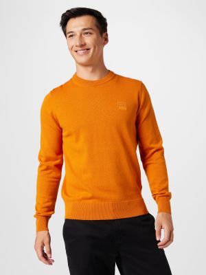 Пуловер Boss Orange оранжево