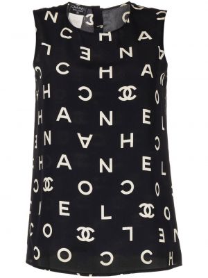 Top Chanel Pre-owned negru
