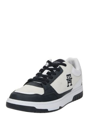 Sneakers in pelle scamosciata Tommy Hilfiger bianco