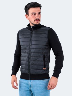 Sportiska stila džemperis Slazenger melns