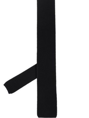 Шелковый галстук Brioni черный