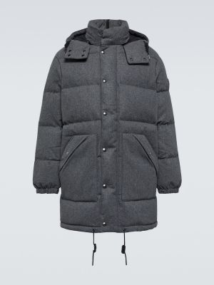Pehely gyapjú kabát Polo Ralph Lauren szürke