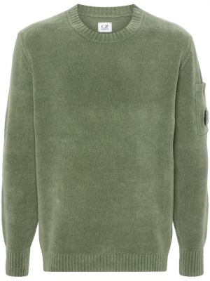 Bavlnený sveter C.p. Company zelená