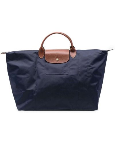 Potovalna torba Longchamp modra