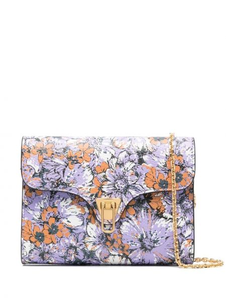 Кожени чанта тип „портмоне“ на цветя Coccinelle