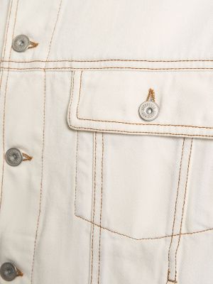 Giacca di jeans Jacquemus bianco