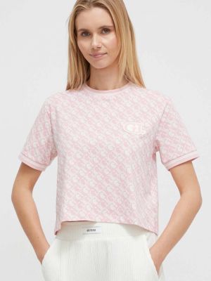 Tričko Guess růžové