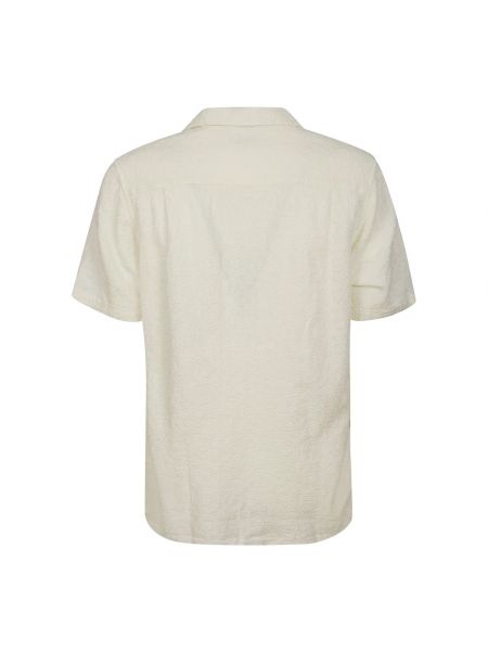 Camisa manga corta Mc2 Saint Barth beige
