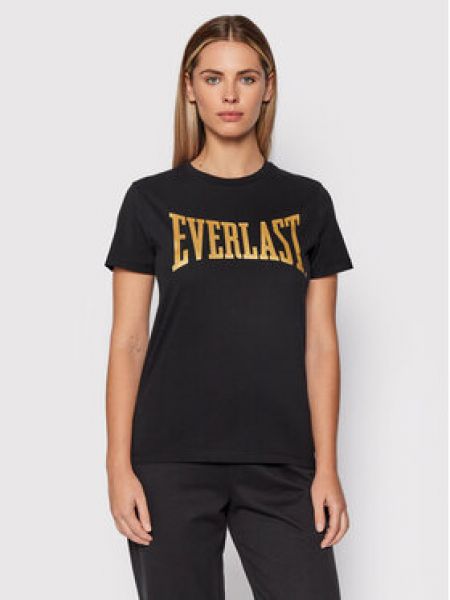 Черная футболка Everlast