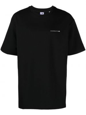 Bavlněné tričko Nn07 černé