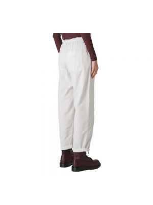 Pantalones rectos de terciopelo‏‏‎ Deha blanco
