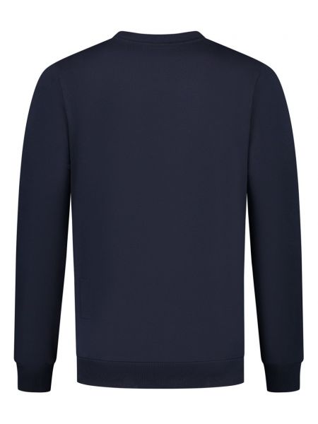 Sweatshirt mit stickerei aus baumwoll Jacob Cohën blau