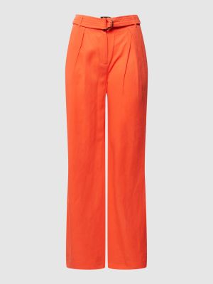Proste spodnie Esprit Collection pomarańczowe