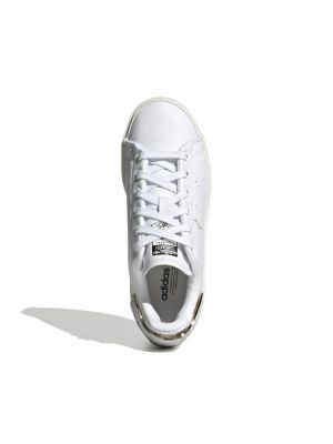 Sneakersy skórzane Adidas Stan Smith białe